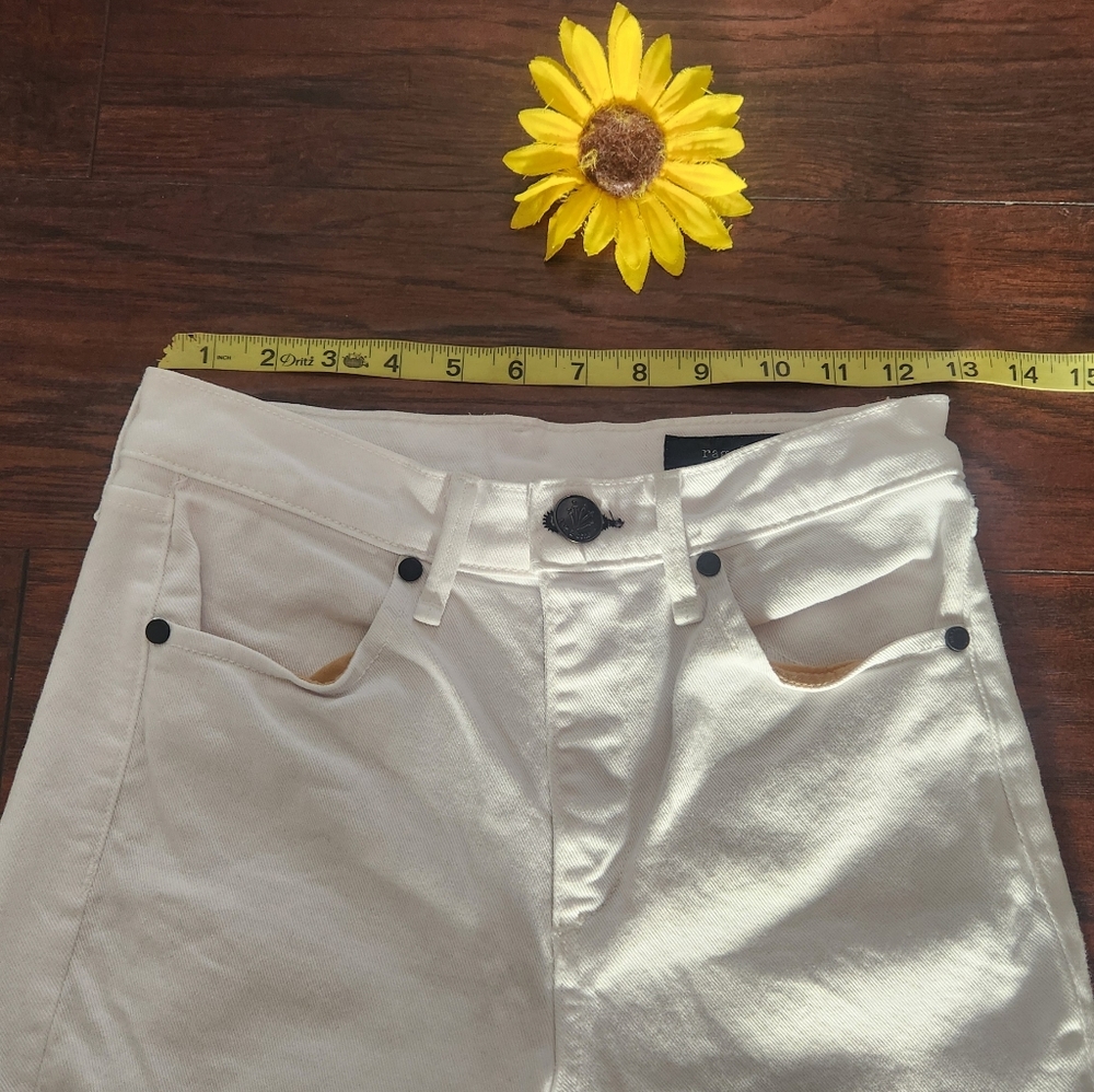 Rag & Bone Women'S White Stretch Mid-Rise Skinny-Leg Casual Jeans Size 24 - Picture 8 of 11